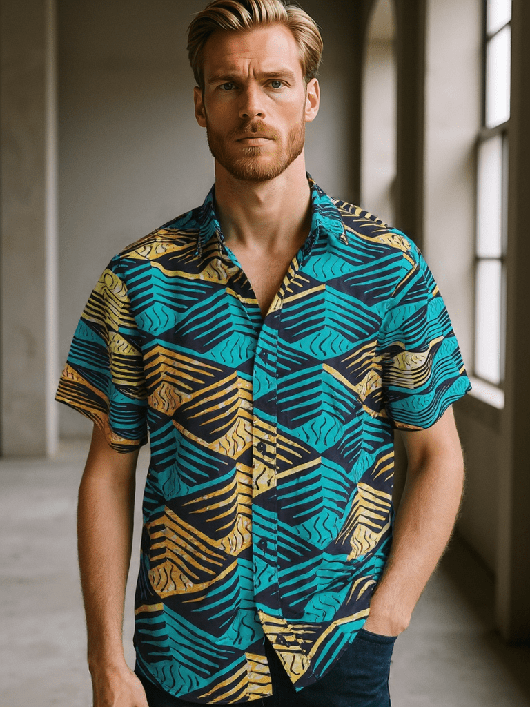 Chemise - Turquoise - Antilope Lab