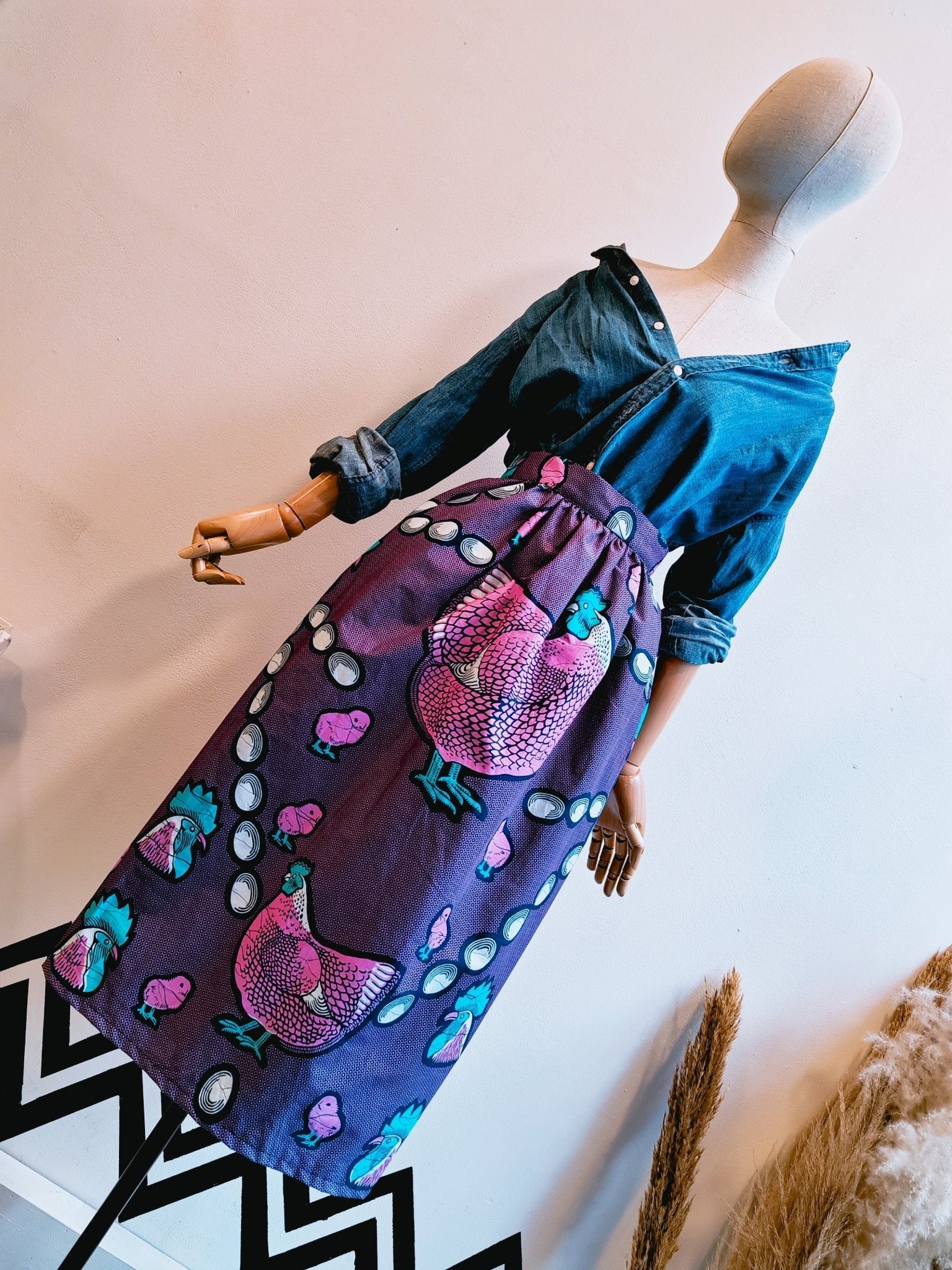 Jupe mi - longue - Antilope Lab